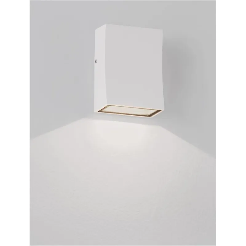 Aplica Exterior 9030149 Boxy Nova Luce, Modern, Led, Alb
