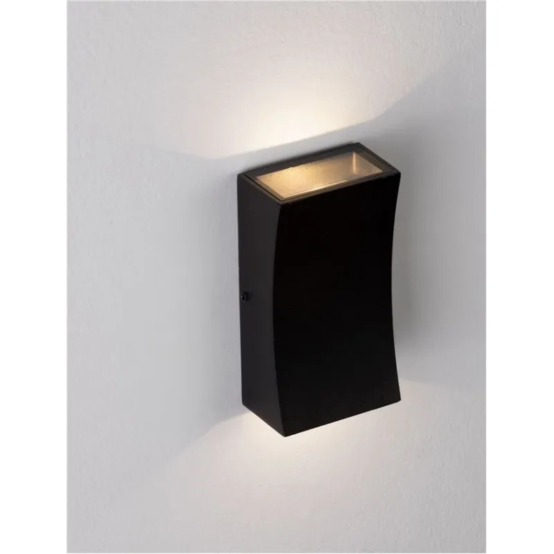 Aplica Exterior 9030150 Boxy Nova Luce, Modern, Led, Negru