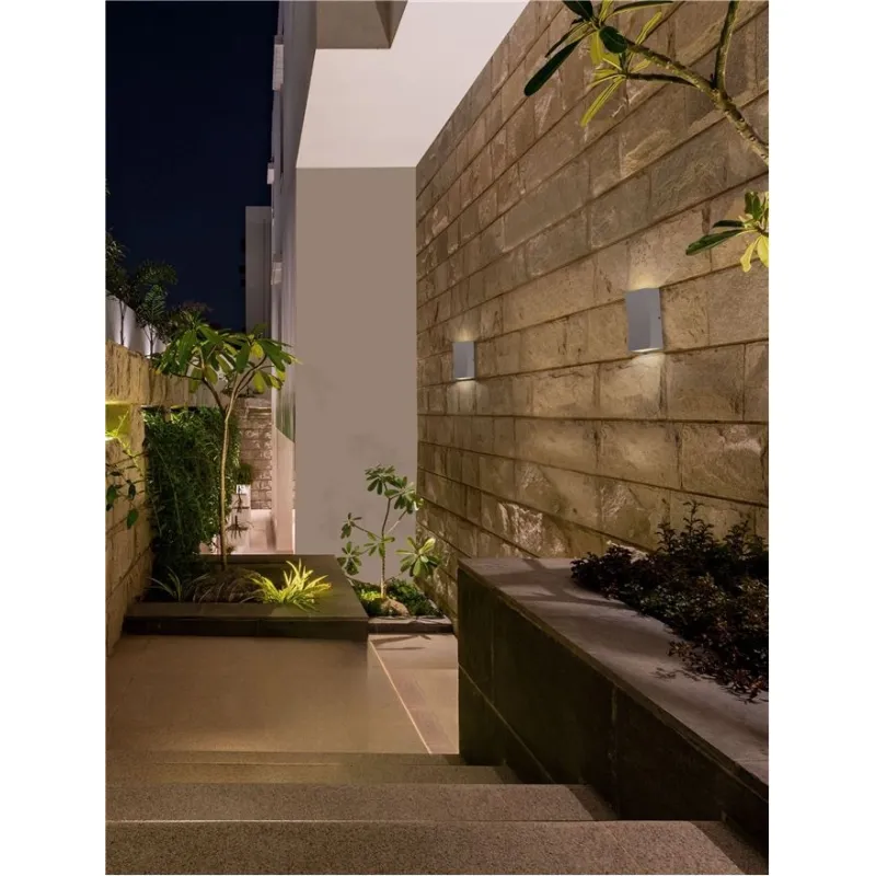 Aplica Exterior 9030151 Boxy Nova Luce, Modern, Led, Alb
