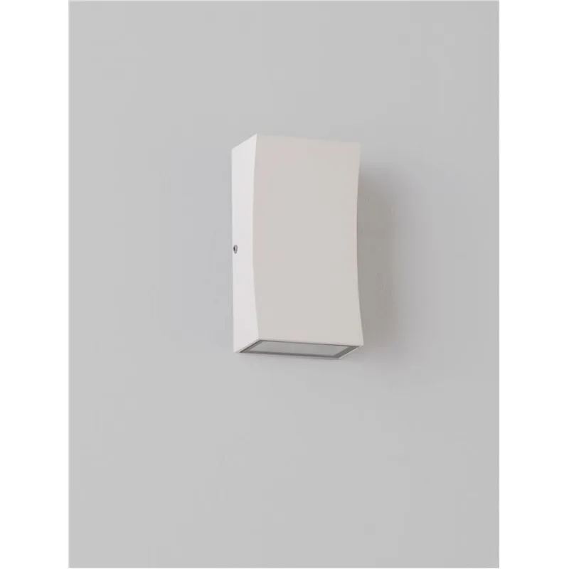 Aplica Exterior 9030151 Boxy Nova Luce, Modern, Led, Alb