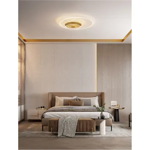 Lustra Plafon 9030641 Copo Nova Luce, Modern, Led, Auriu