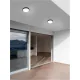 Plafoniera Exterior 9030769 Reo Nova Luce, Modern, Led, Negru