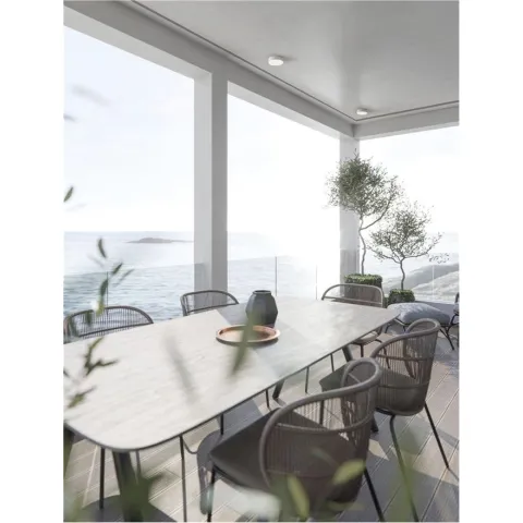 Plafoniera Exterior 9030836 Judi Nova Luce, Modern, Led, Alb