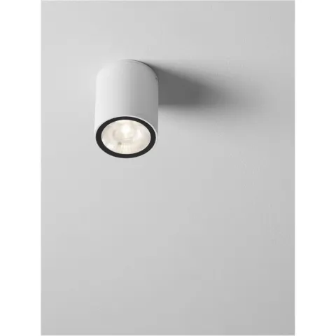 Plafoniera Exterior 9030845 Lumina Nova Luce, Modern, Led, Alb