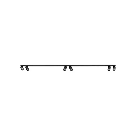 Lustra Plafon 9030916 Oso Nova Luce, Modern, Gu10, Negru