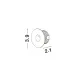 Spot Exterior 9031616 Passagio Nova Luce, Led