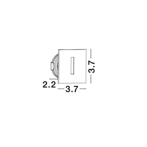 Spot Exterior 9045418 Passagio Nova Luce, Led