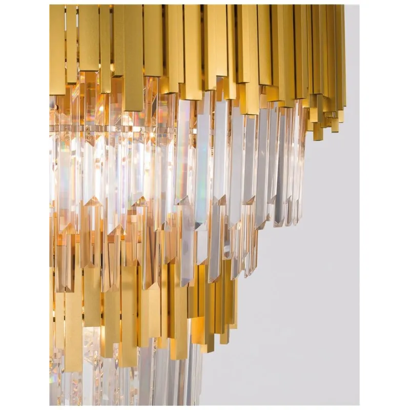 Candelabru 9050120 Grane Nova Luce, Clasic, E14, Auriu