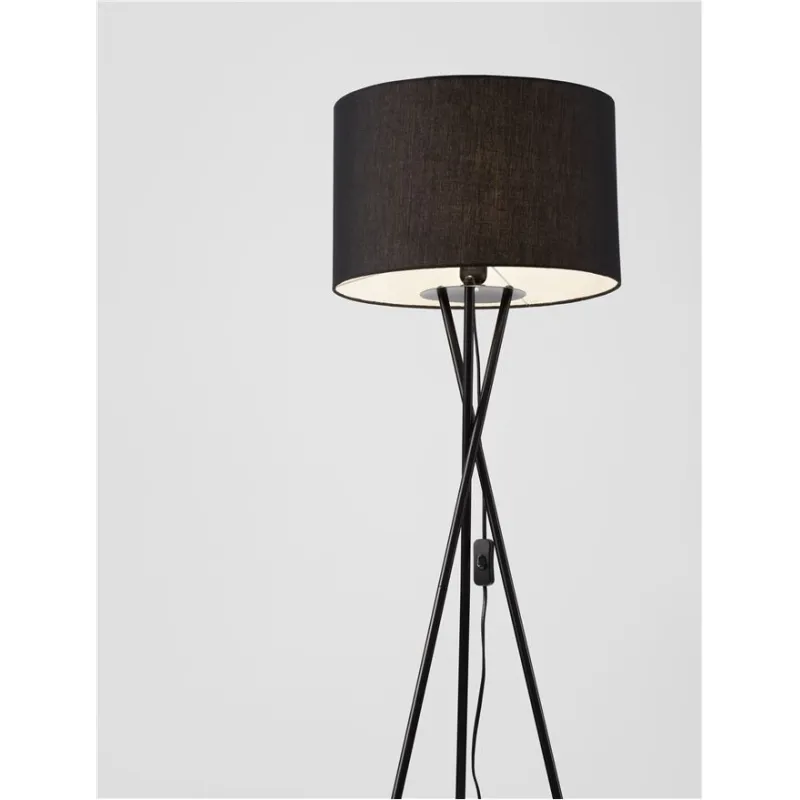 Lampadar 9050160 Retro Nova Luce, Modern, Negru