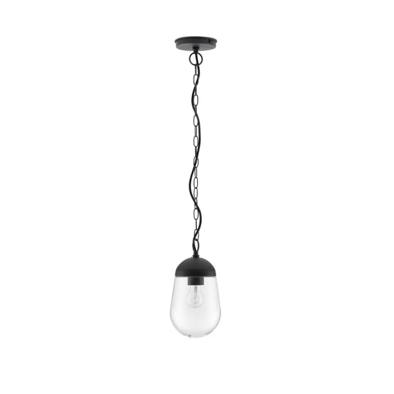 Pendul Exterior 9060197 Omika Nova Luce, Modern, E27, Gri