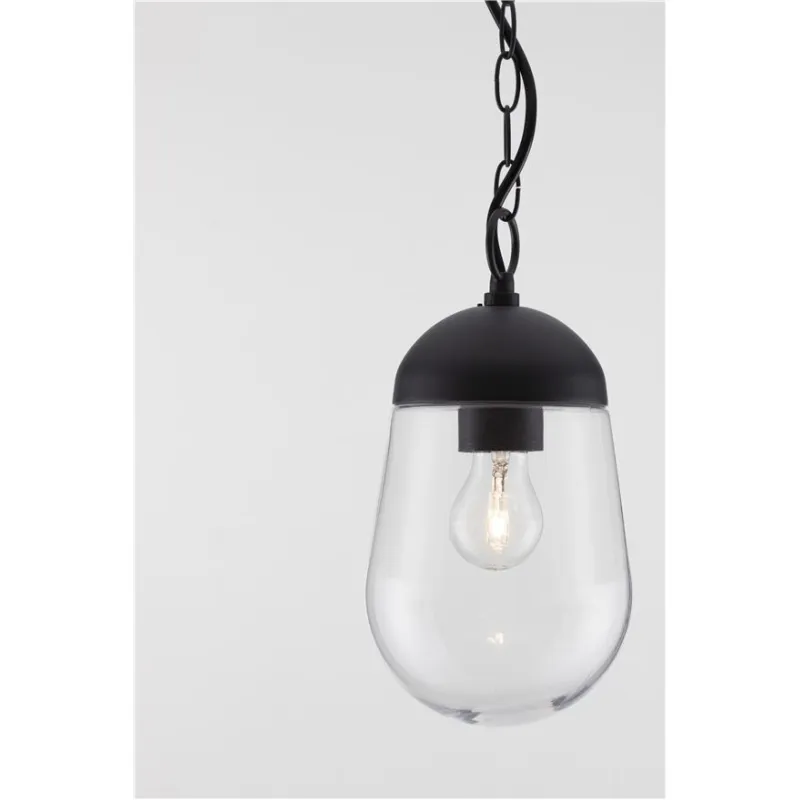 Pendul Exterior 9060197 Omika Nova Luce, Modern, E27, Gri