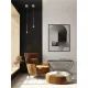 Pendul 9060215 Net Nova Luce, Modern, Led, Alb