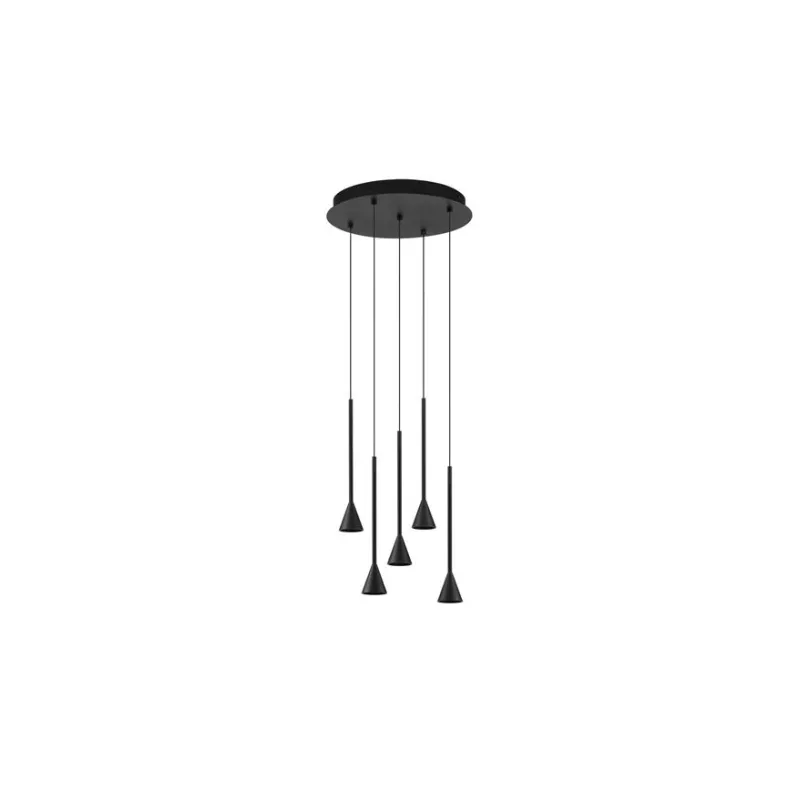 Pendul 9060219 Net Nova Luce, Modern, Led, Negru