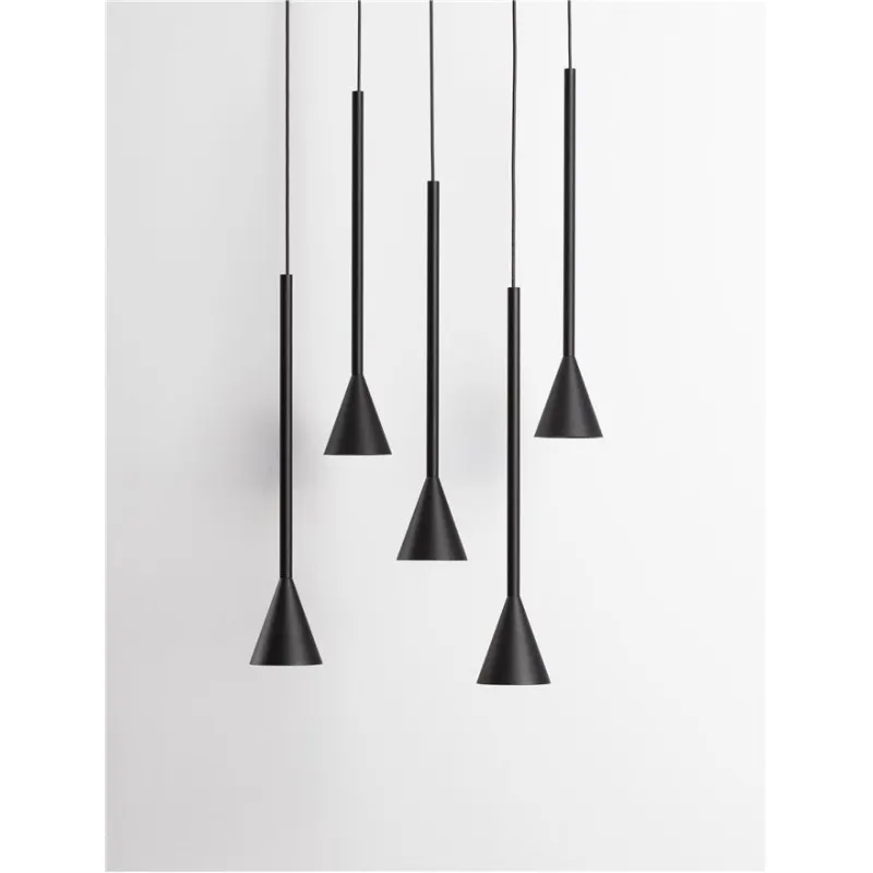 Pendul 9060219 Net Nova Luce, Modern, Led, Negru
