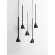 Pendul 9060219 Net Nova Luce, Modern, Led, Negru