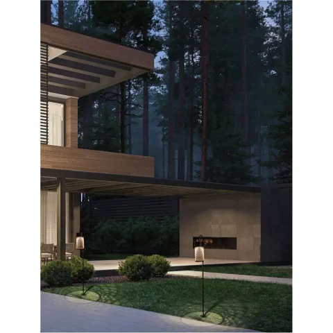 Stâlp 9060230 Motley Nova Luce, Modern, Led, Negru