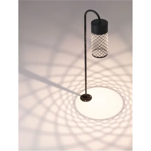 Stâlp 9060232 Motley Nova Luce, Modern, Led, Negru