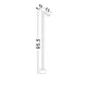 Stâlp 9060262 Pipe Nova Luce, Modern, Led, Corten
