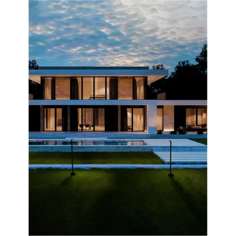 Stâlp 9060263 Pipe Nova Luce, Modern, Led, Negru