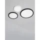 Plafoniera 9060996 Cerium Nova Luce, Modern, Led, Negru
