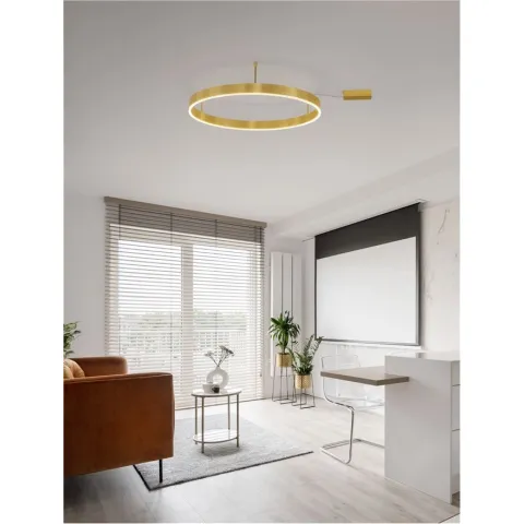 Lustra Plafon 9063603 Motif Nova Luce, Modern, Led, Bronz