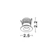 Downlight Încastrat 9080202 Tiny Nova Luce, Led