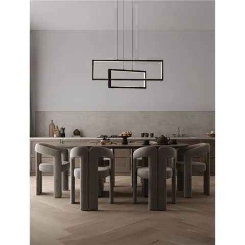 Lustra 9081817 Alis Nova Luce, Modern, Led, Negru
