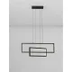 Lustra 9081817 Alis Nova Luce, Modern, Led, Negru