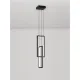 Pendul 9081818 Alis Nova Luce, Modern, Led, Negru