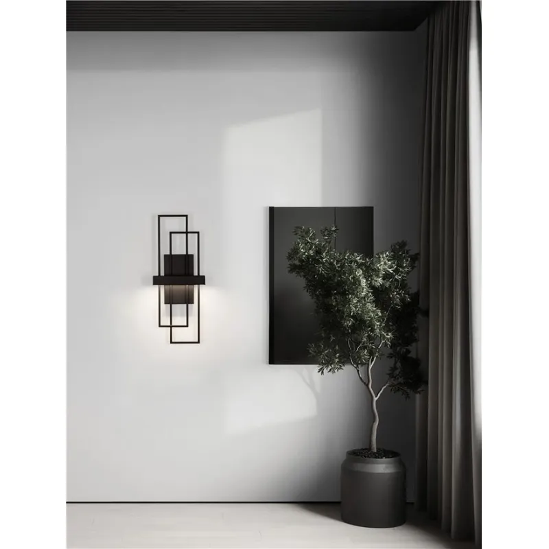 Aplica 9081819 Alis Nova Luce, Modern, Led, Negru