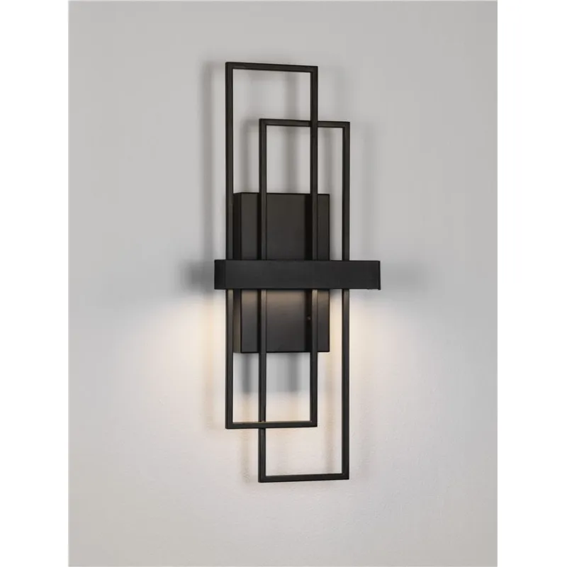 Aplica 9081819 Alis Nova Luce, Modern, Led, Negru