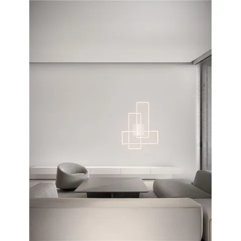 Aplica 9081821 Alis Nova Luce, Modern, Led, Alb