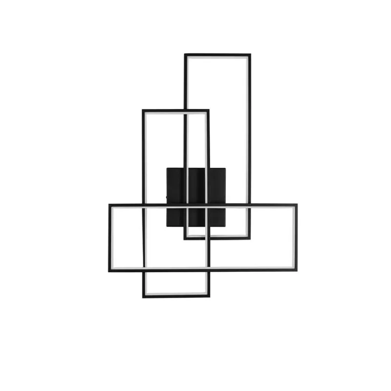 Aplica 9081822 Alis Nova Luce, Modern, Led, Negru