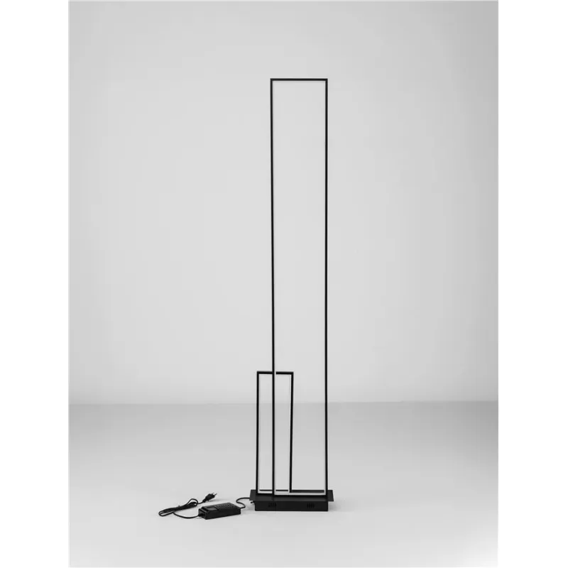 Lampadar 9081824 Alis Nova Luce, Modern, Led, Negru