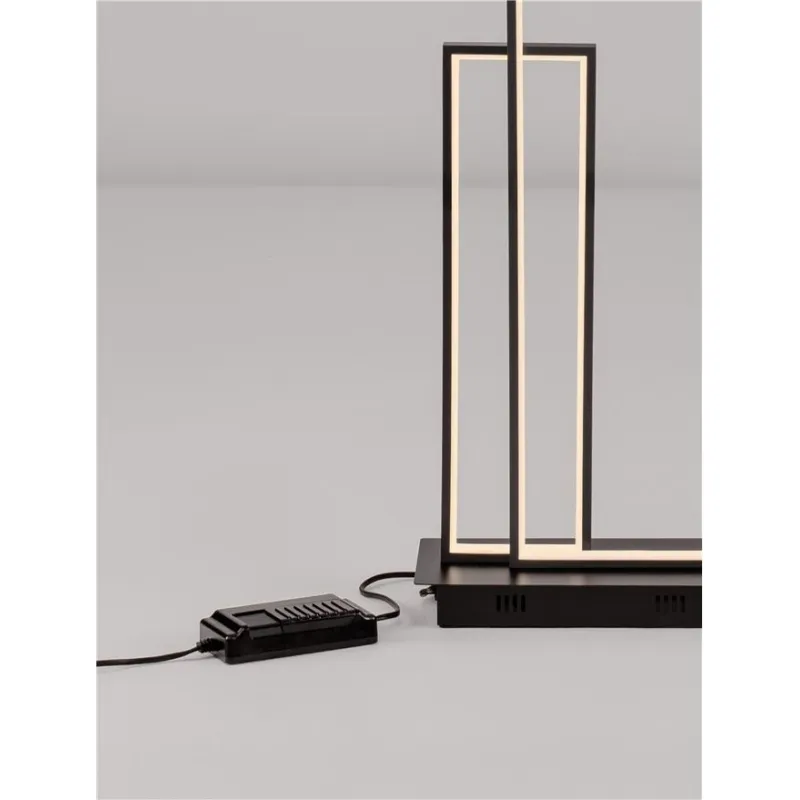 Lampadar 9081824 Alis Nova Luce, Modern, Led, Negru