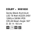 Lampadar 9081830 Colby Nova Luce, Modern, Led, Negru