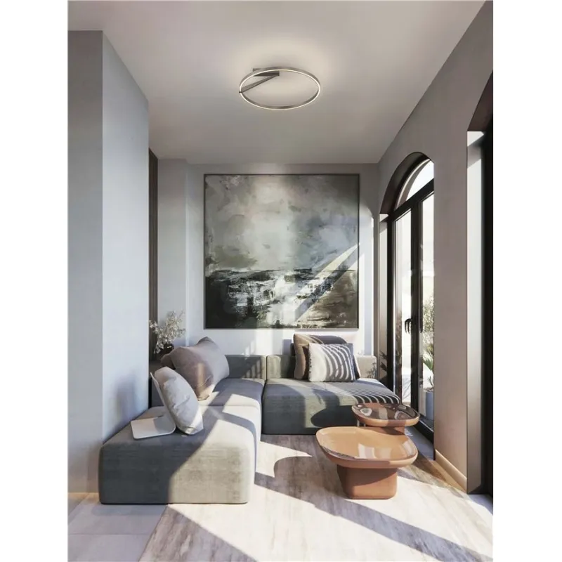 Lustra Plafon 9088137 Tilia Nova Luce, Modern, Led, Nichel
