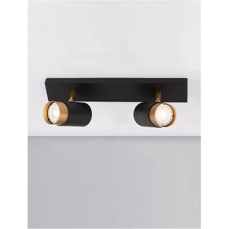Lustra Spot 9111434 Pogno Nova Luce, Modern, Gu10, Auriu