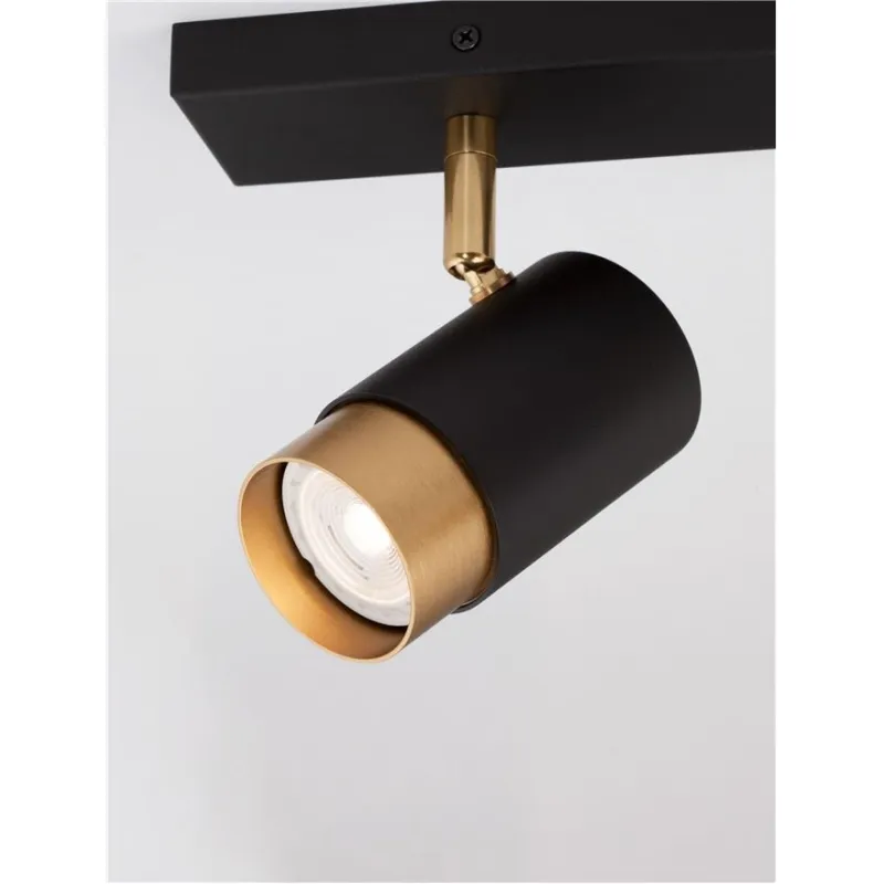 Lustra Spot 9111434 Pogno Nova Luce, Modern, Gu10, Auriu