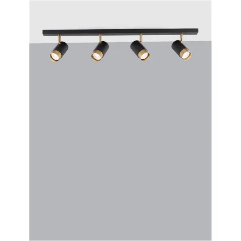 Lustra Spot 9111436 Pogno Nova Luce, Modern, Gu10, Auriu
