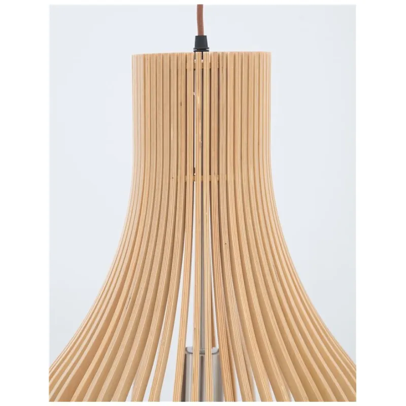 Pendul 9138061 Soho Nova Luce, Natural, E27, Maro