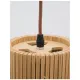 Pendul 9138061 Soho Nova Luce, Natural, E27, Maro
