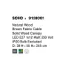 Pendul 9138061 Soho Nova Luce, Natural, E27, Maro