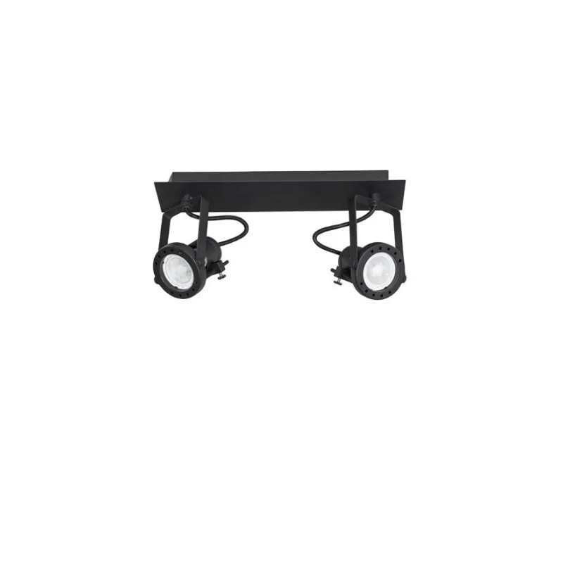 Lustra Spot 9155102 Salva Nova Luce, Modern, Gu10, Negru