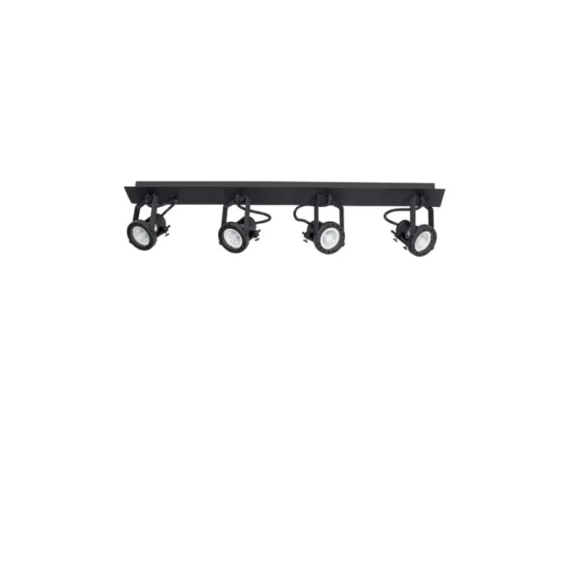 Lustra Spot 9155103 Salva Nova Luce, Modern, Gu10, Negru