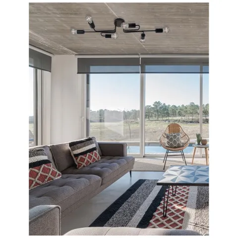 Lustra Spot 9156306 Granso Nova Luce, Modern, E27, Negru