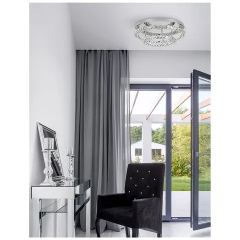 Lustra Plafon 9172519 Quentin Nova Luce, Clasic, Led, Crom