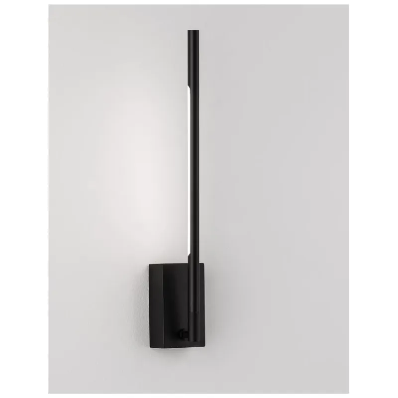 Aplica 9180712 Raccio Nova Luce, Modern, Led, Negru