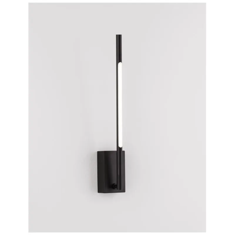 Aplica 9180712 Raccio Nova Luce, Modern, Led, Negru