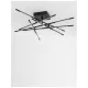 Lustra Plafon 9180714 Raccio Nova Luce, Modern, Led, Negru
